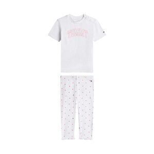 Tommy Hilfiger Baby Girls Hearts Top And Leggings Set / White